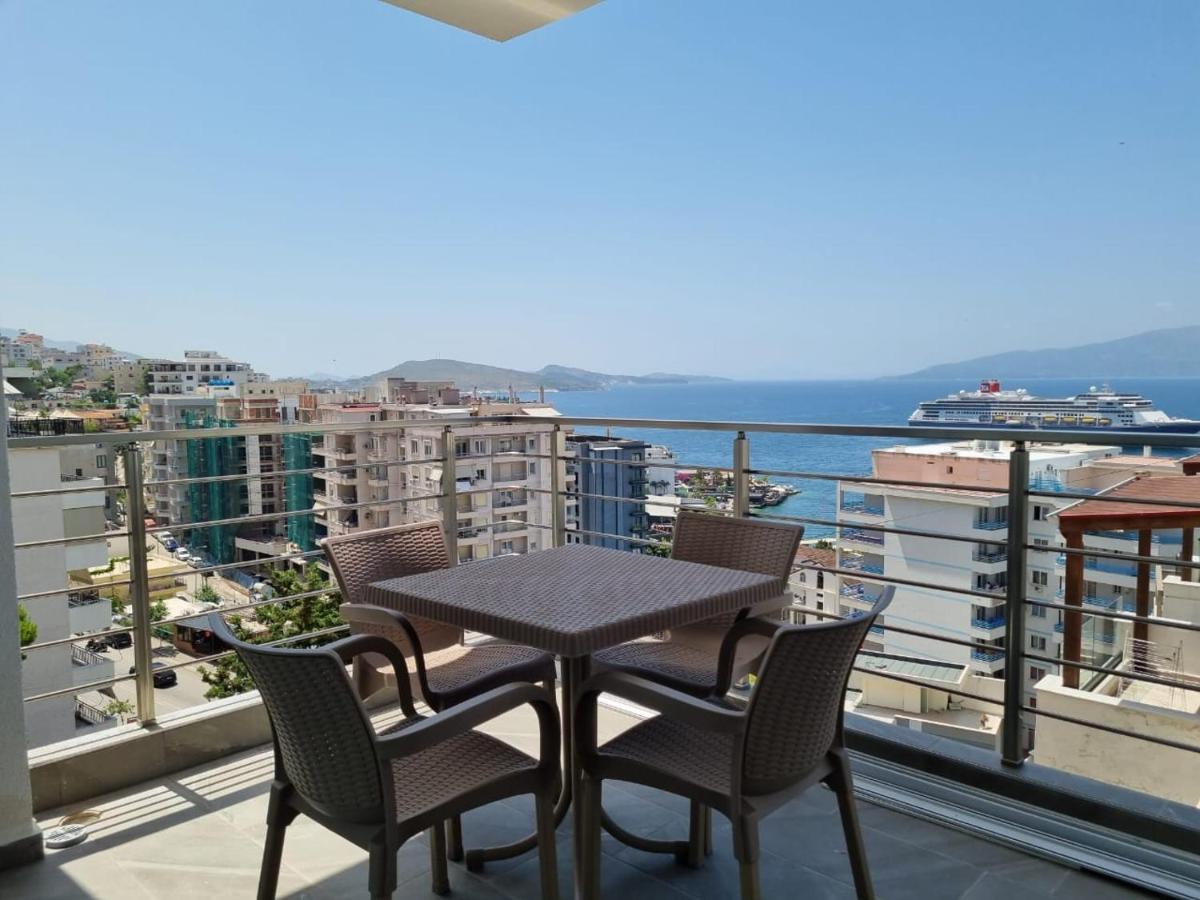 Panoramic Sea View Apartment Sarandë Esterno foto