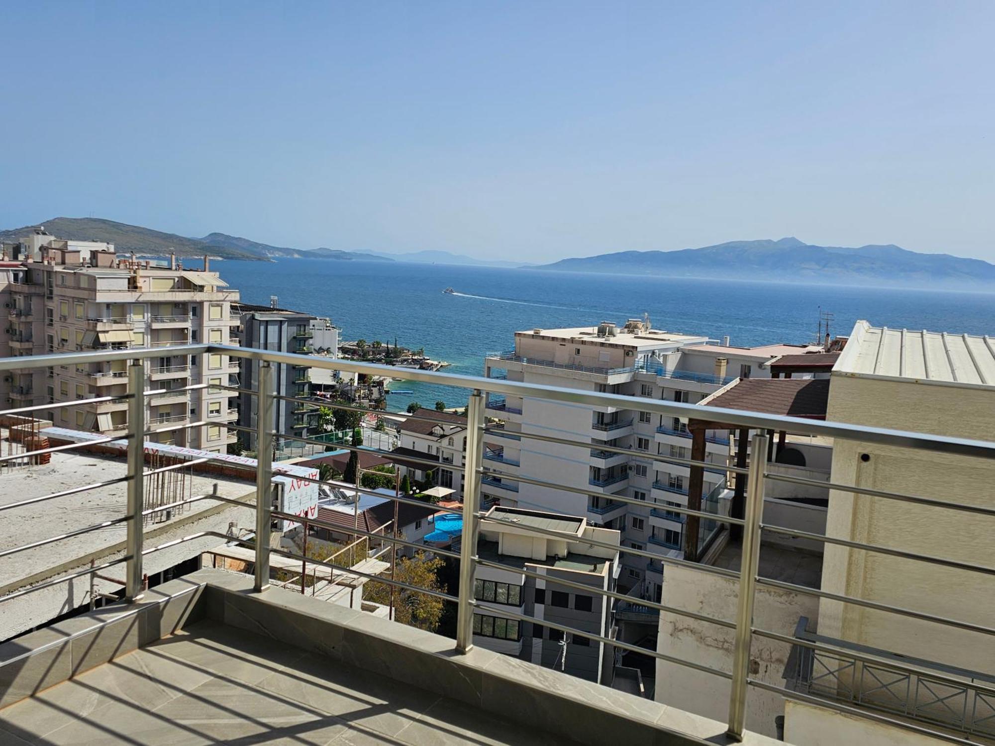 Panoramic Sea View Apartment Sarandë Esterno foto