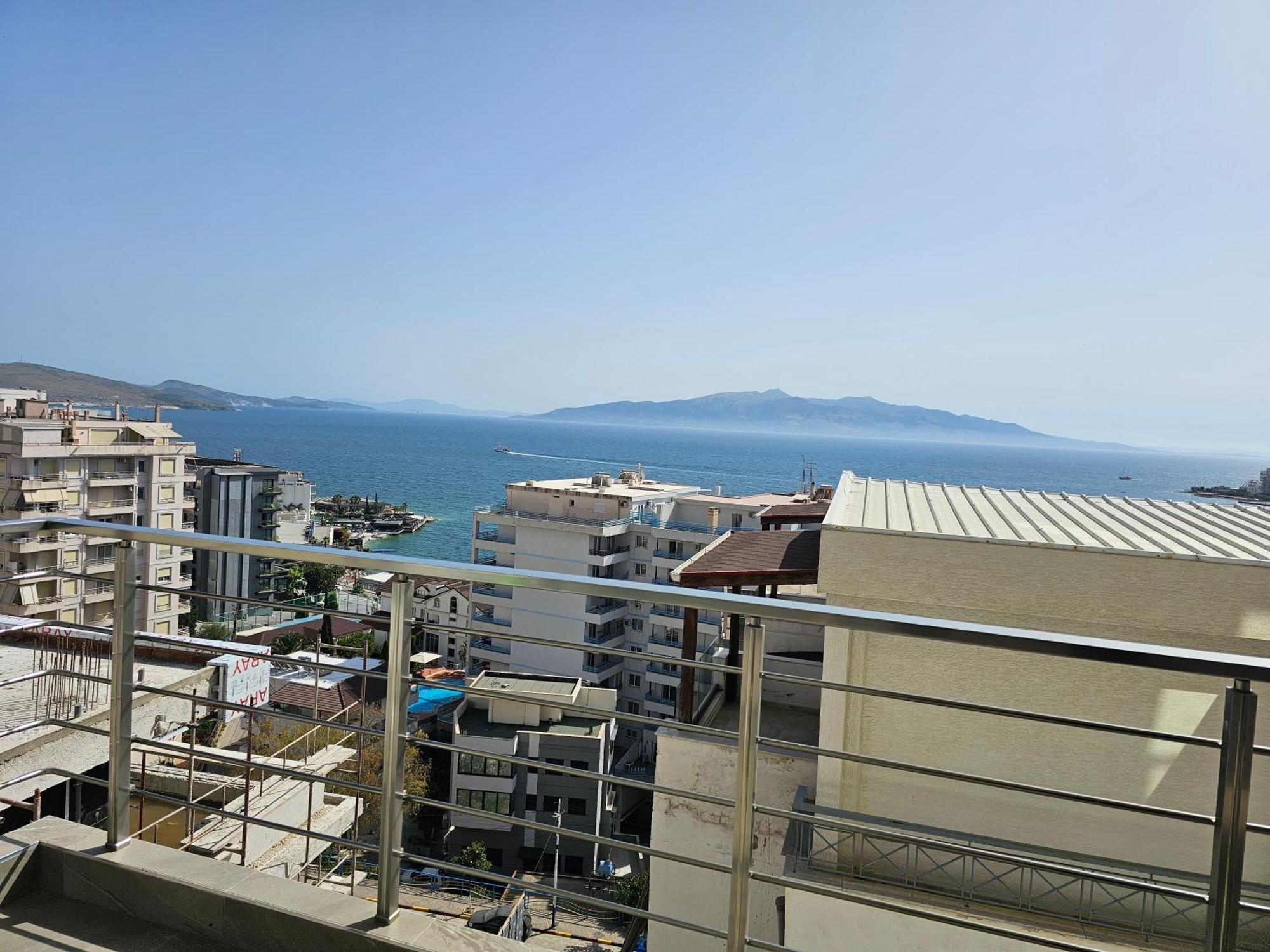 Panoramic Sea View Apartment Sarandë Esterno foto